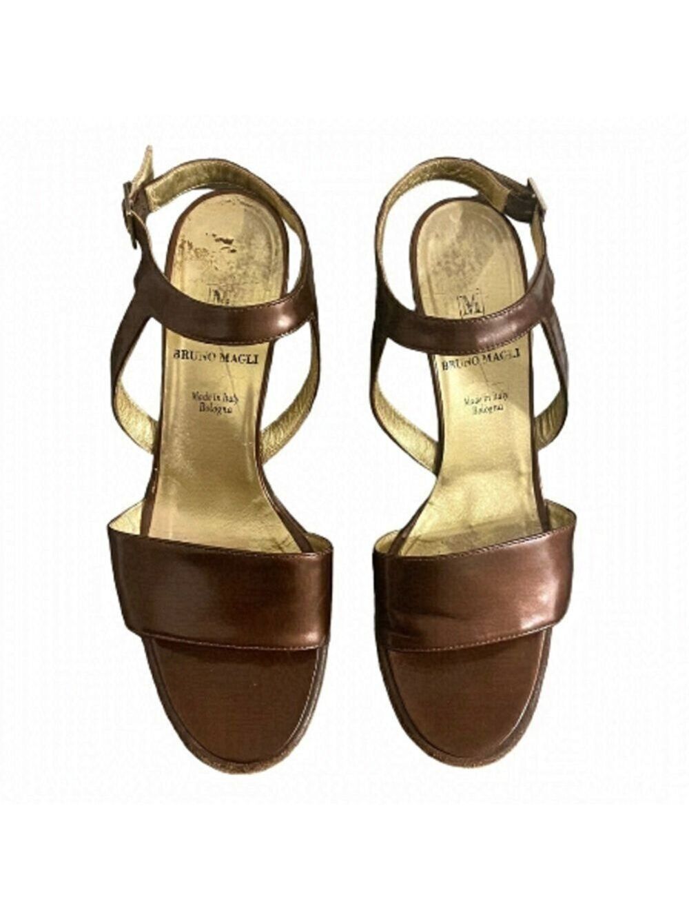 𝅺bruno Magli open-toed sandal - vintage